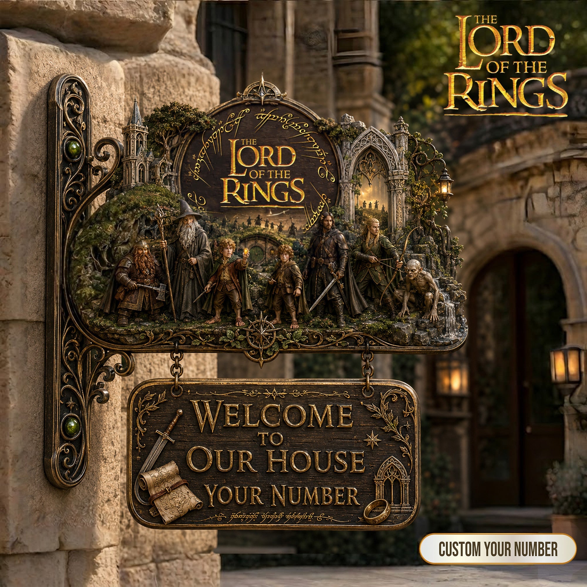 LOTR Premium Welcome Sign TNSM