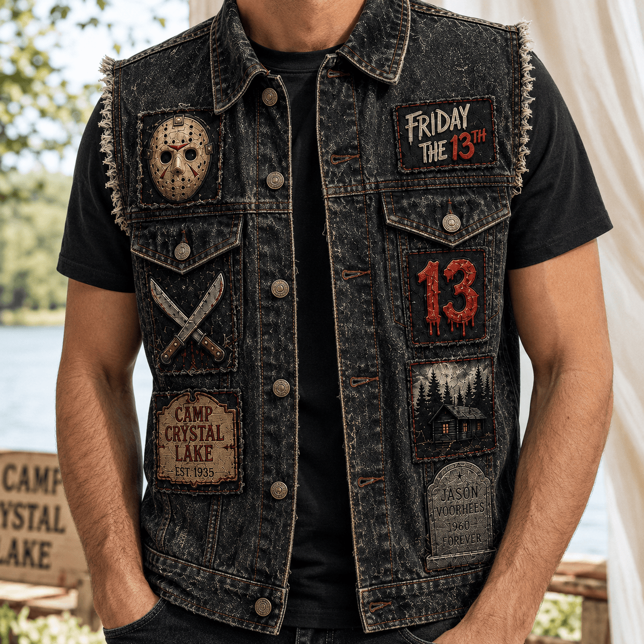 JVH PREMIUM DENIM VEST HQH